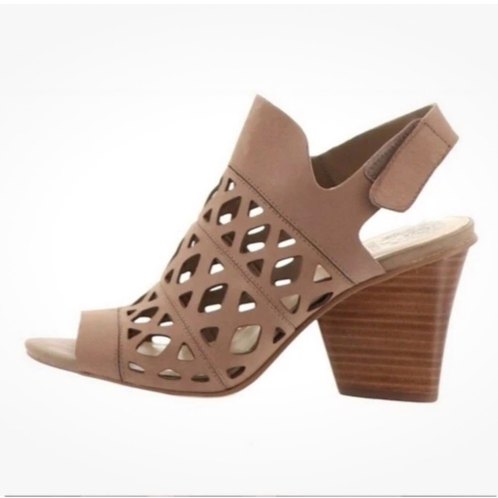 Vince Camuto Deverly cutout heeled sandals are in